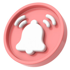 Subscribe icon. 3D illustration.