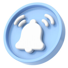 Subscribe icon. 3D illustration.