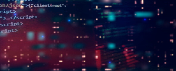 Vector futuristic technology background. Digital network concept. Data transmission