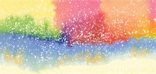 Fototapeta premium Abstract watercolor texture as background.