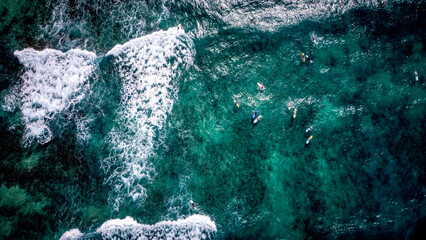 Waves on the beach