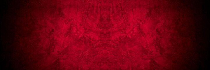 Old wall texture cement black red  background abstract dark color design are light with white gradient background.