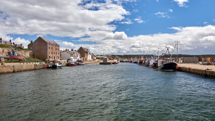 Obraz premium Burghead Harbour