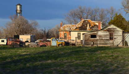 Rural Scene in Nebraska