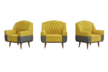 Fototapeta premium Living room interior has sofa in 3d rendering
