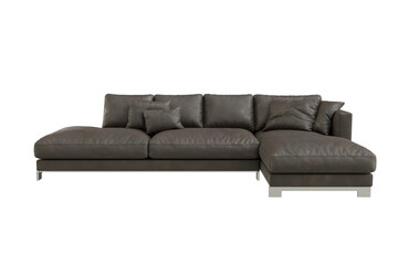 Living room interior has sofa in 3d rendering