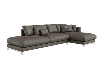 Living room interior has sofa in 3d rendering