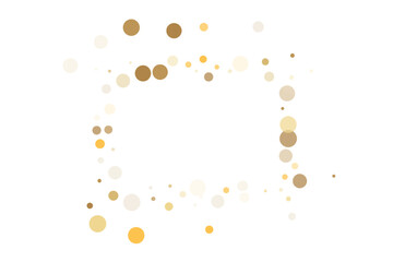 Gold glitter confetti, great design for any purpose. Party decor.