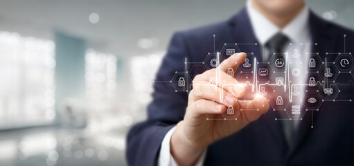 The concept of keeping on the pulse of business .