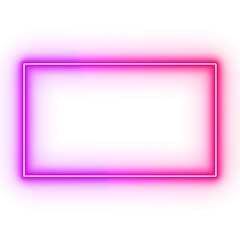 Dual Color Neon Frame 