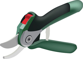 Electric nippers for agriculture and hobby