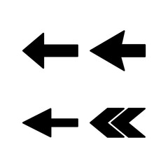 Arrow icon vector for web and mobile app. Arrow sign and symbol for web design.