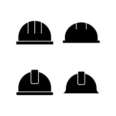 Helmet icon vector for web and mobile app. Motorcycle helmet sign and symbol. Construction helmet icon. Safety helmet