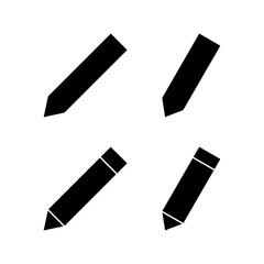 Pencil icon vector for web and mobile app. pen sign and symbol. edit icon vector