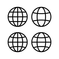 Web icon vector for web and mobile app. go to web sign and symbol. web click icon. Global search icon