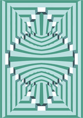 Background image, green color tones, gradients of color used in graphics