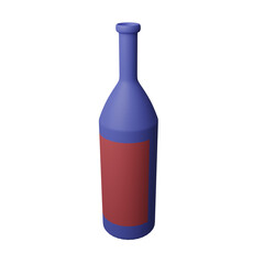bottle 3d modeling
