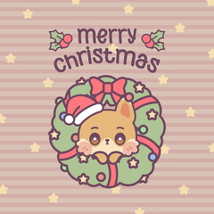CUTE KAWAII CHRISTMAS ANIMALS