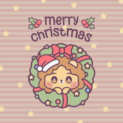 CUTE KAWAII CHRISTMAS ANIMALS