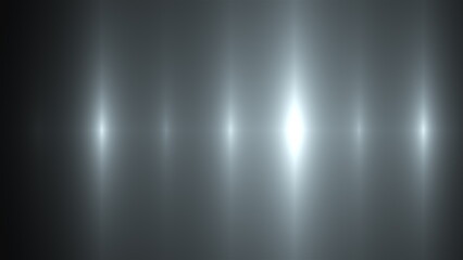 Flickering vertical lights. Computer generated 3d render