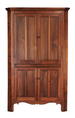 Armoire shaker style with clipping path.