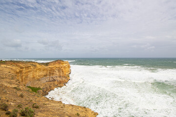Spring view of The Great Ocean Road, Melbourne, Australia
