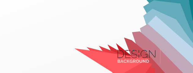 Background colorful shapes template. Wallpaper for concept of AI technology, blockchain, communication, 5G, science, business and technology