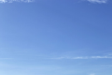 blue sky at morning, nature background