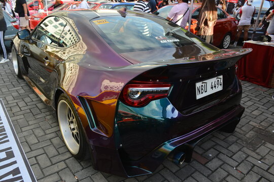 Subaru brz at Bumper to Bumper 16 car show in Pasay, Philippines