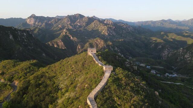 view from the top of the mountain