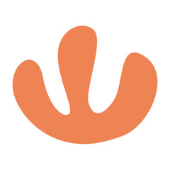 Boho Floral Botanical Abstract Shape Aesthetic Element