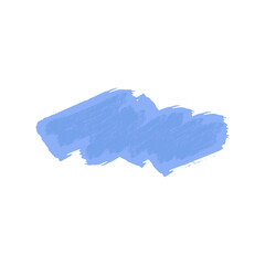Abstract Brush Stroke Paint Shape