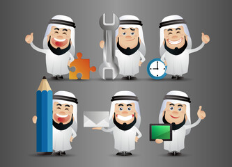 Cute People - businessman set 