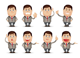 Cute People - businessman set 