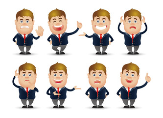 Fototapeta premium Cute People - business people