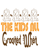 The kids all groaned when
