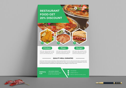 Food Flyer Design