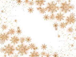 Gold glitter christmas background 
