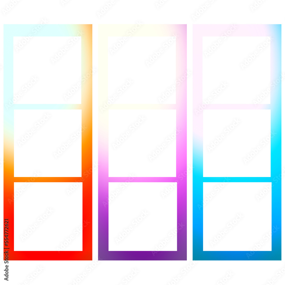 Poster png polaroid instant photo frame isolated. blank phoo frames png useful for your creativity and web 