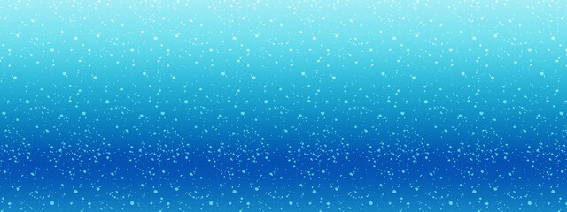 Holidays Winter Snowflakes in the Blue Sky Celebration Party Background