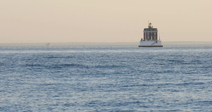 New London Ledge in in Groton Connecticut Atlantic Ocean