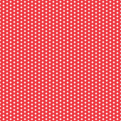 White four-pointed star, red background seamless pattern