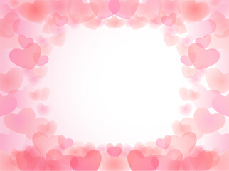 バレンタイン　ハート　冬　背景