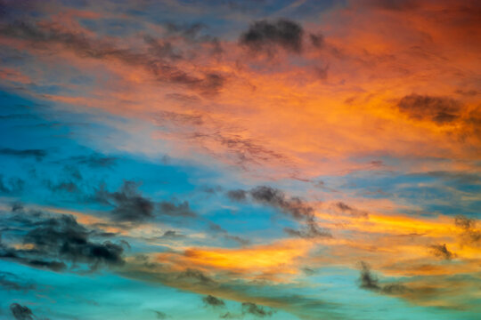 sunset in the sky © Johnster Designs
