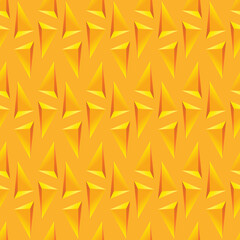 Golden metal texture on golden background in seamless pattern.