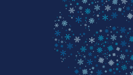 Snowflake Background Bundle with light and bokeh effect. , chrismast background