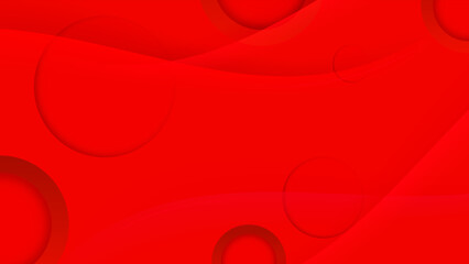 Abstract Background Textured with Red Paper Layers. Usable for Decorative web layout, Poster, Banner, Corporate Brochure and Seminar Template Design