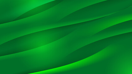 Abstract Background Textured with Green Paper Layers. Usable for Decorative web layout, Poster, Banner, Corporate Brochure and Seminar Template Design