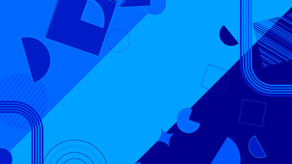 Abstract Background Textured with Dark Blue Paper Layers. Usable for Decorative web layout, Poster, Banner, Corporate Brochure and Seminar Template Design. Vector Illustration