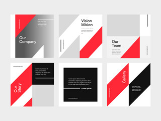 Put Your Best Property Foot Forward with Our Set of Property Company Square Banner and Social Media Post Templates